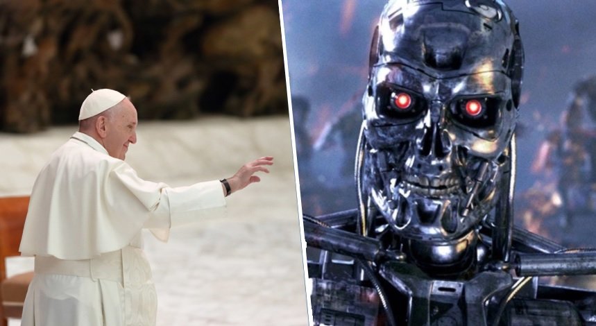 Anti-Papa exorta fiéis a se curvarem a inteligência artificial.
