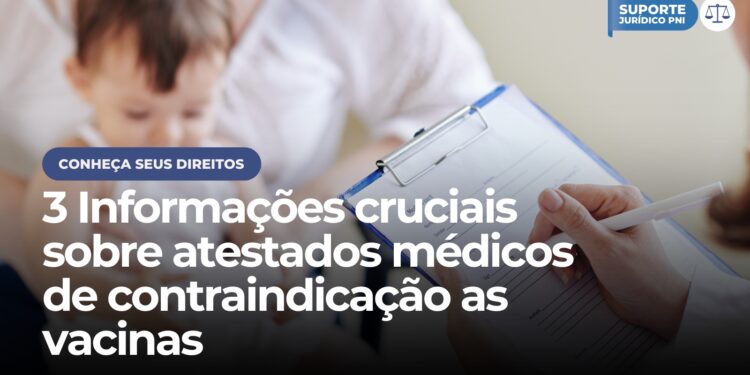 3 Informações Cruciais: Atestados Médicos de Contraindicação às Vacinas