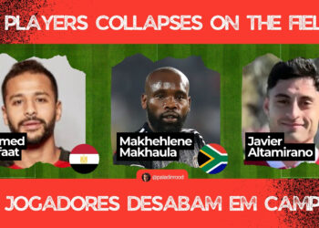 3 jogadores desabam em campo AO VIVO!