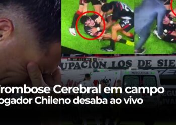 Mais um Jogador Desaba em Campo AO VIVO!