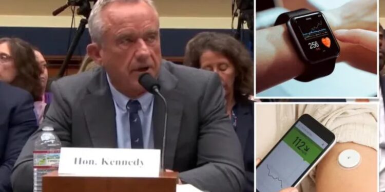 RFK Jr. quer que todos os americanos usem tecnologia de coleta de dados de saúde vestível.