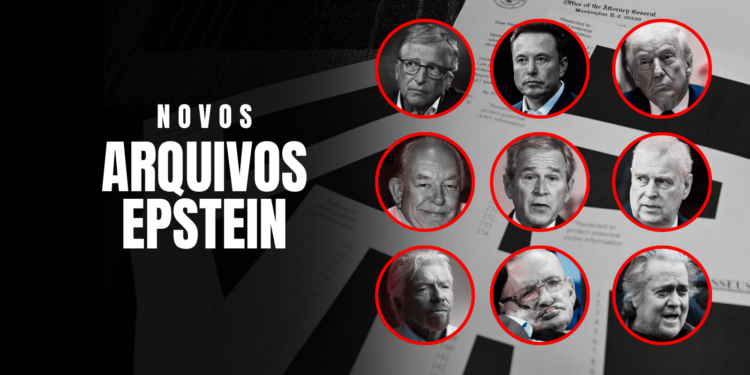 Novos arquivos liberados do caso Epstein